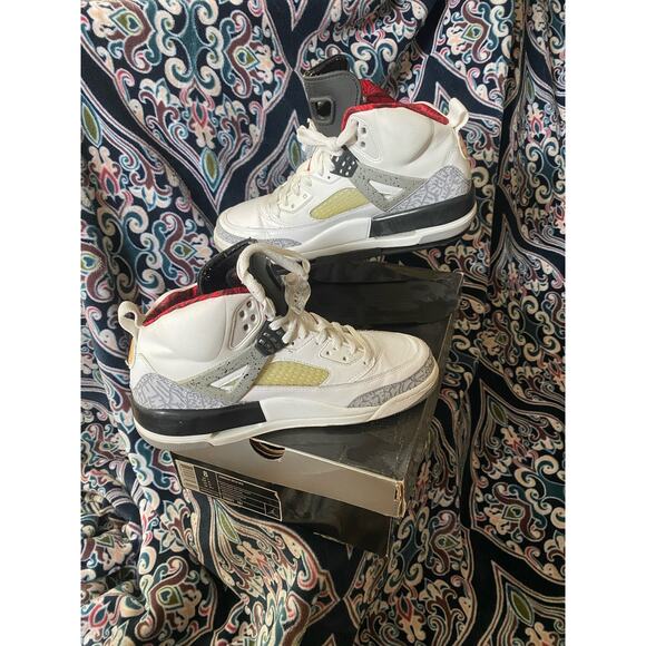 Jordan Spizike White Cement Grey m8 w9.5 main image 4